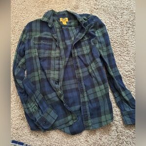 Urban Outfitters (Stapleford) Green/Navy Flannel